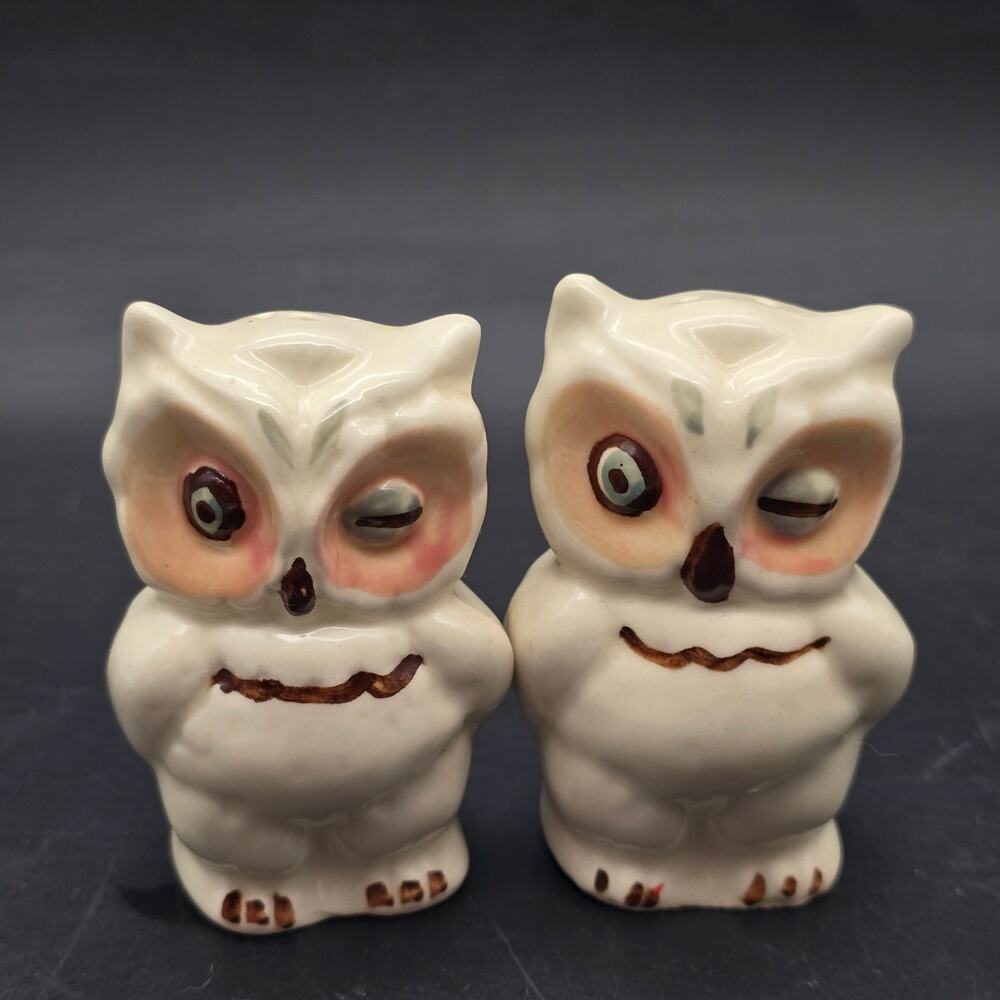 Shawnee Owl Salt and Pepper Shakers